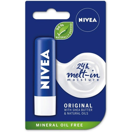 Balsam de buze, Nivea, Original Care, 4.8g