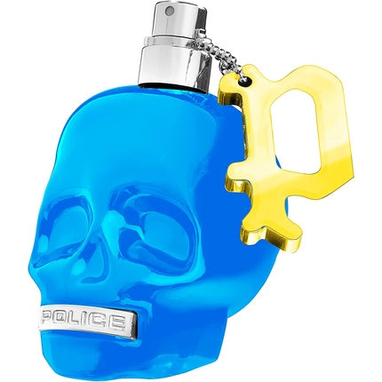 Eau De Toilette Police Goodvibes, craniu albastru, 40ml