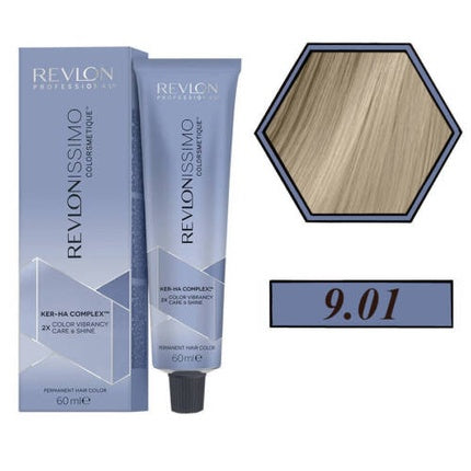 Vopsea de păr, Revlon, Revlonissimo Colorsmetique, 9.01, 60ml