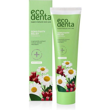 Pasta de dinți, Ecodenta, 100ml, extract de mușețel