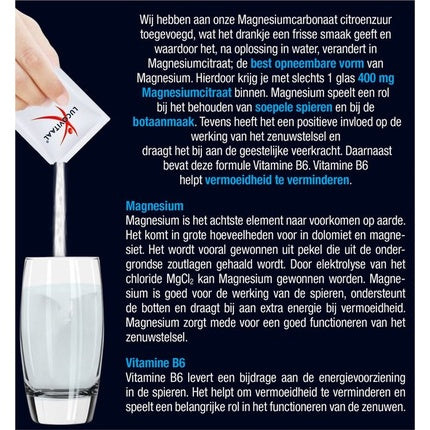 Supliment Magneziu, Lucovitaal, 400 Forte, 20 Plicuri