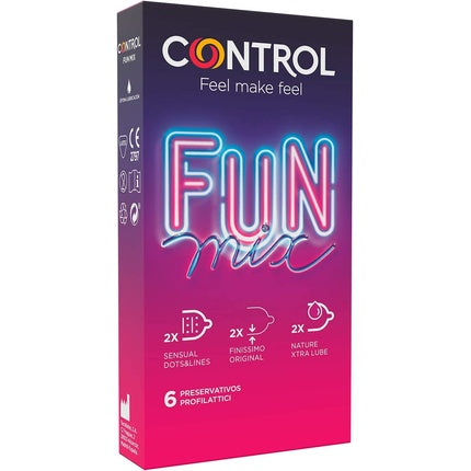 Prezervative, Control, Mix Sensual, 6 buc