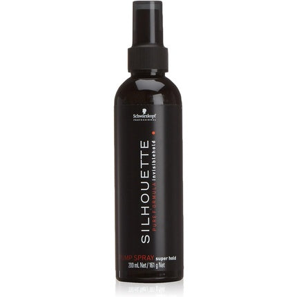 Fixativ Schwarzkopf Silhouette, Super Hold, Negru, 200ml