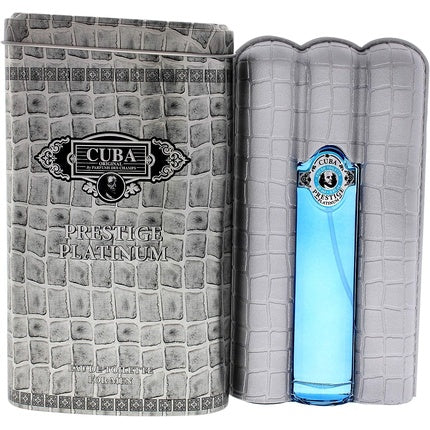 Apă de toaletă bărbați, Cuba Prestige Platinum, 90ml