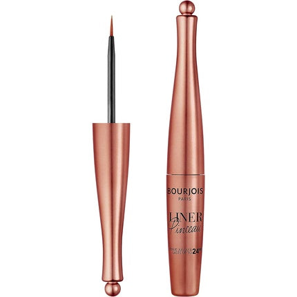 Eyeliner lichid Bourjois Pinceau Waterproof Precise Long Lasting 06 Cuivre Cubiste
