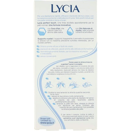 Benzi depilatoare, Lycia, Gentle Rip, 20 bucăți