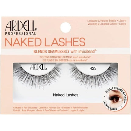 Gene false Ardell Naked Lashes 423, păr natural