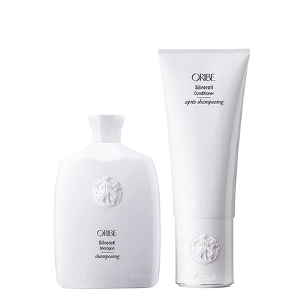 Set Șampon și Balsam, Oribe, Silverati, Alb