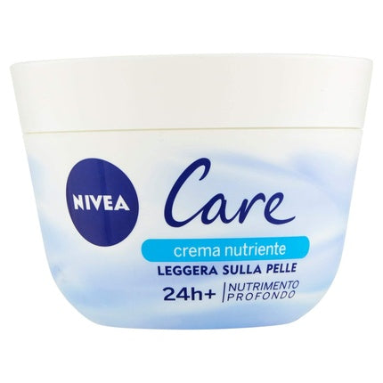 Cremă corp Nivea Care 24h, 400 ml, alb