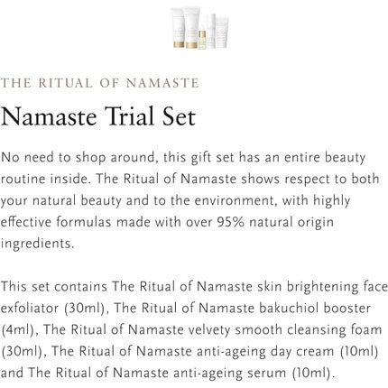 Set cosmetic, Rituals, The Ritual of Namaste, alb
