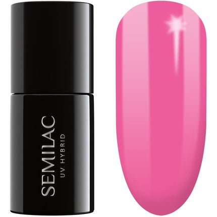 Lac de unghii UV, Semilac, 277, fuchsie deschis