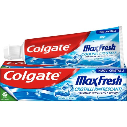 Pastă de dinți, Colgate, Max Fresh Cristale Răcoritoare 75ml