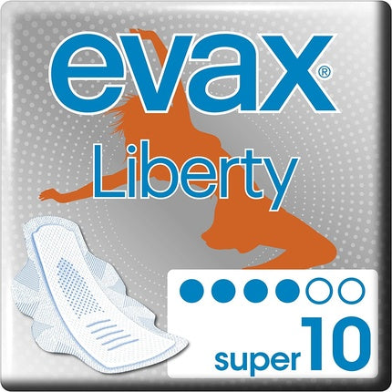 Absorbante igienice, Evax, Liberty Super, cu aripioare