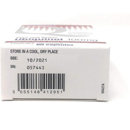 Capsule, Lamberts, Ubiquinol 100mg, alb, 60 bucăți