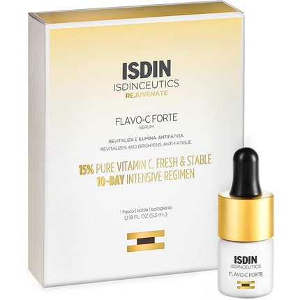 Ser facial, ISDIN, Isdinceutics Flavo-C Forte, 15% Vitamina C