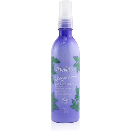 Lapte demachiant, Melvita, Delicate Detox, 200 ml
