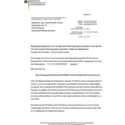 Pudră Vitamine, Orthica, 250g, capac albastru