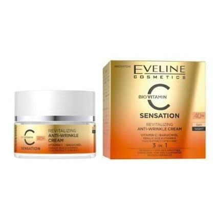 Cremă Anti-Rid Eveline, Vitamin C, Revitalizantă, 50ml