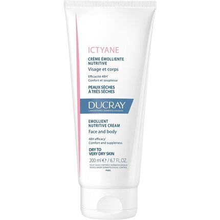 Cremă de mâini, Ducray, Ictyane Nutritive, 200ml