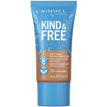 Fond De Ten, Rimmel, Kind & Free, 201 Classic Beige, 30ml
