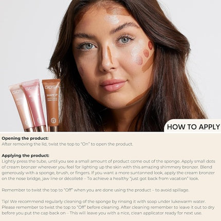 Bronzer lichid, Gosh Glow-Up, 002 Bronz