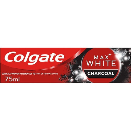 Pasta de dinti, Colgate, Max White Charcoal, 75ml
