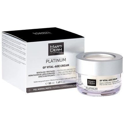 Cremă față, Martiderm, Vital Age Platinum, ten normal/mixt, 5ml