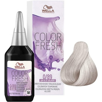 Vopsea de par, Wella, Color Fresh 0/89, Fara amoniac, 75ml