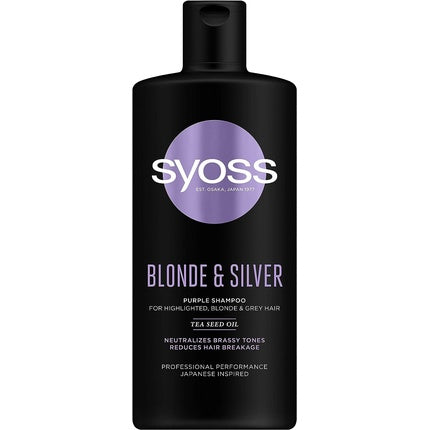 Șampon Syoss Blonde & Silver, 440ml