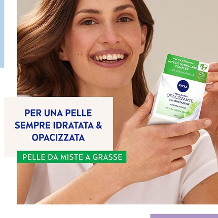 Cremă hidratantă, Nivea, Visage, matifiantă, 50 ml