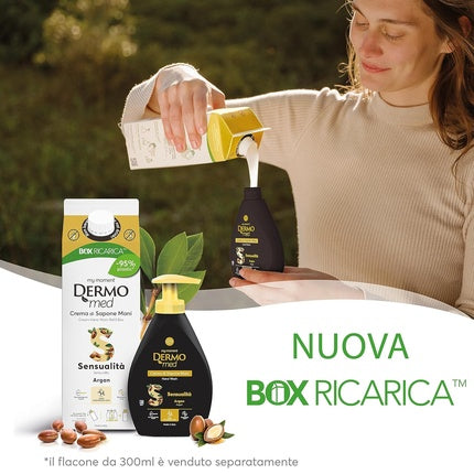 Cremă de mâini Dermomed, Sensualitate, acid hialuronic, 900ml