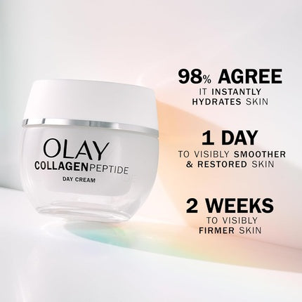 Cremă de zi, Olay, Collagen Peptide, alb, 50ml