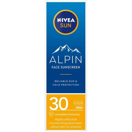 Cremă protecție solară, Nivea, Sun Alpin, SPF30, 50ml