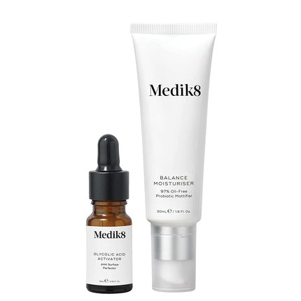 Crema hidratantă, Medik8, Balance, cu acid glicolic, 50ml