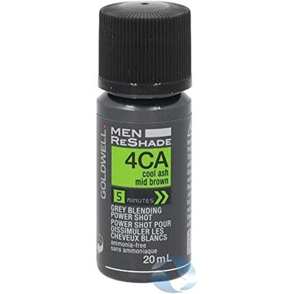Vopsea păr, Goldwell Men Reshade 4CA, 4 Power Shots, 20ml
