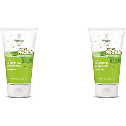 Șampon copii, Weleda, 2-in-1 Lime, 150ml