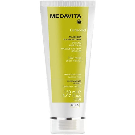 Masca de păr Medavita Curladdict, 150 ml, verde