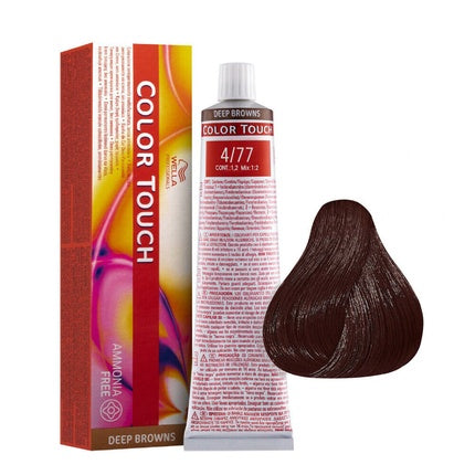 Vopsea par, Wella Color Touch, fara amoniac, 60ml, maro