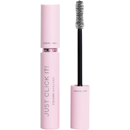 Mascara Gosh Just Click It!, Vegan, 001 Negru Extrem