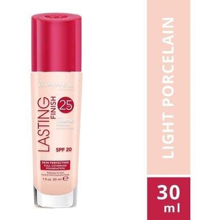 Fond de ten, Rimmel, Lasting Finish Light Porcelain, 30ml