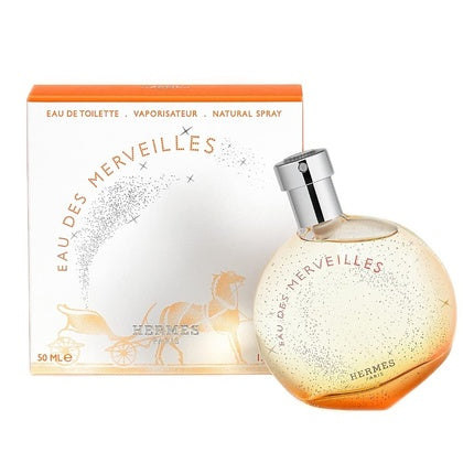 Eau De Toilette Hermès Eau Des Merveilles, 50ml, Transparent