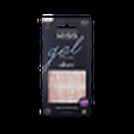 Unghii Gel, Kiss, Allure, albastru argintiu