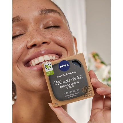 Gel exfoliant facial, Nivea, Naturally Good, 75g