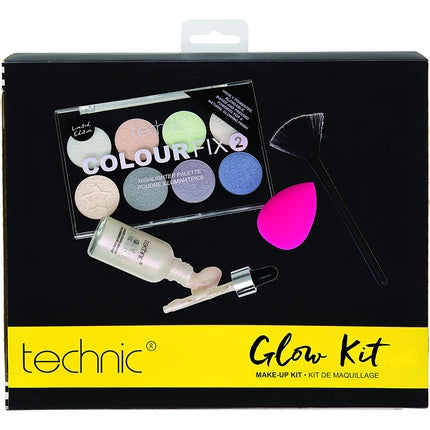 Set Highlighter, Technic, Glow Kit, multicolor