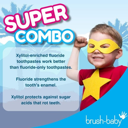 Pastă de dinți copii, Brush-Baby, Mild Spearmint, 82g