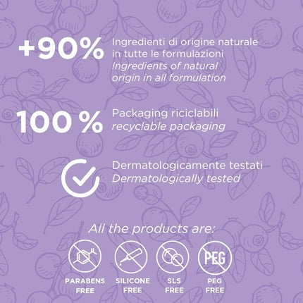 Gel demachiant facial Naturaverde, afine si acid hialuronic, 150ml