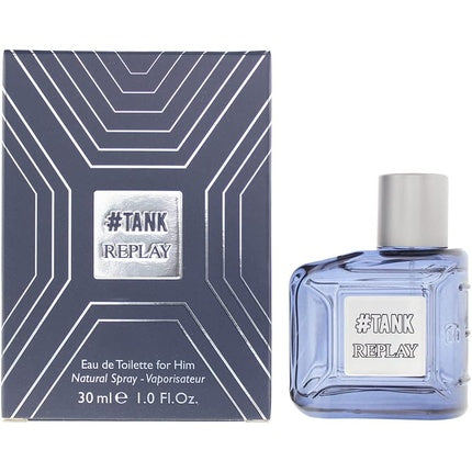 Apă de toaletă pentru bărbați, Replay Tank, 30 ml