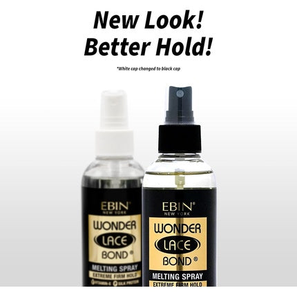 Spray fixare, Ebin New York, Wonder Lace, negru