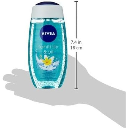 Gel de duș, Nivea, Tahiti Lily și Ulei, 250ml
