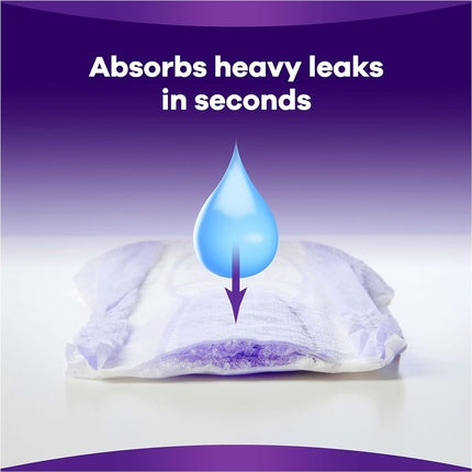 Absorbante incontinență, Always, Ultimate Night, 48 buc, mov